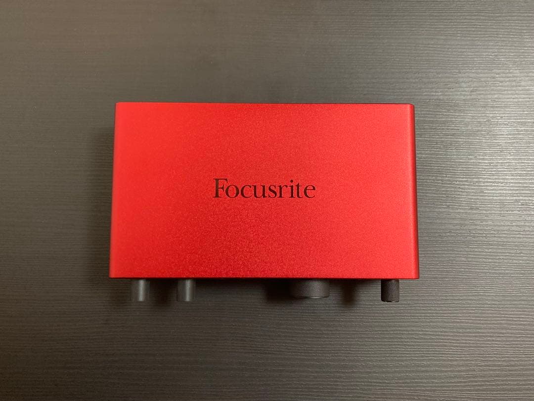 DTM・DAW FOCUSRITE Scarlett 2i2 gen4