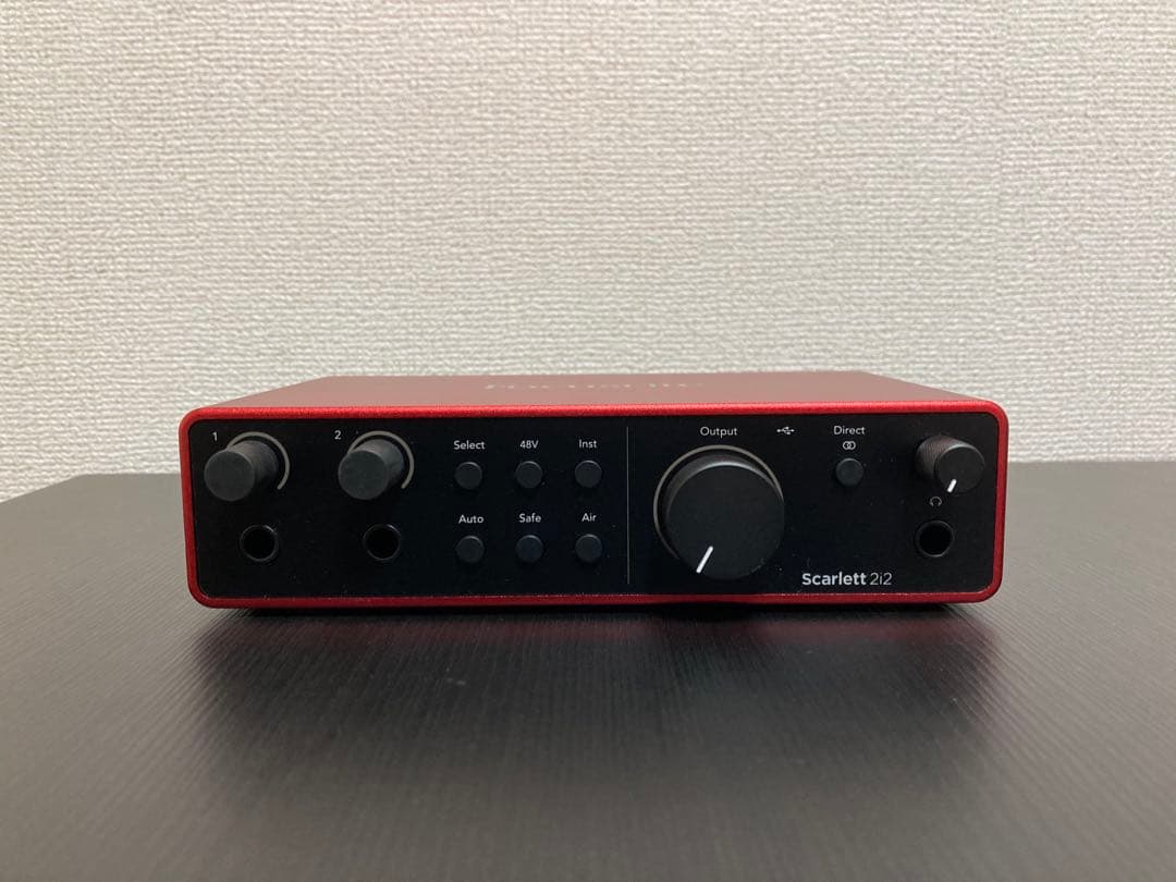 DTM・DAW FOCUSRITE Scarlett 2i2 gen4