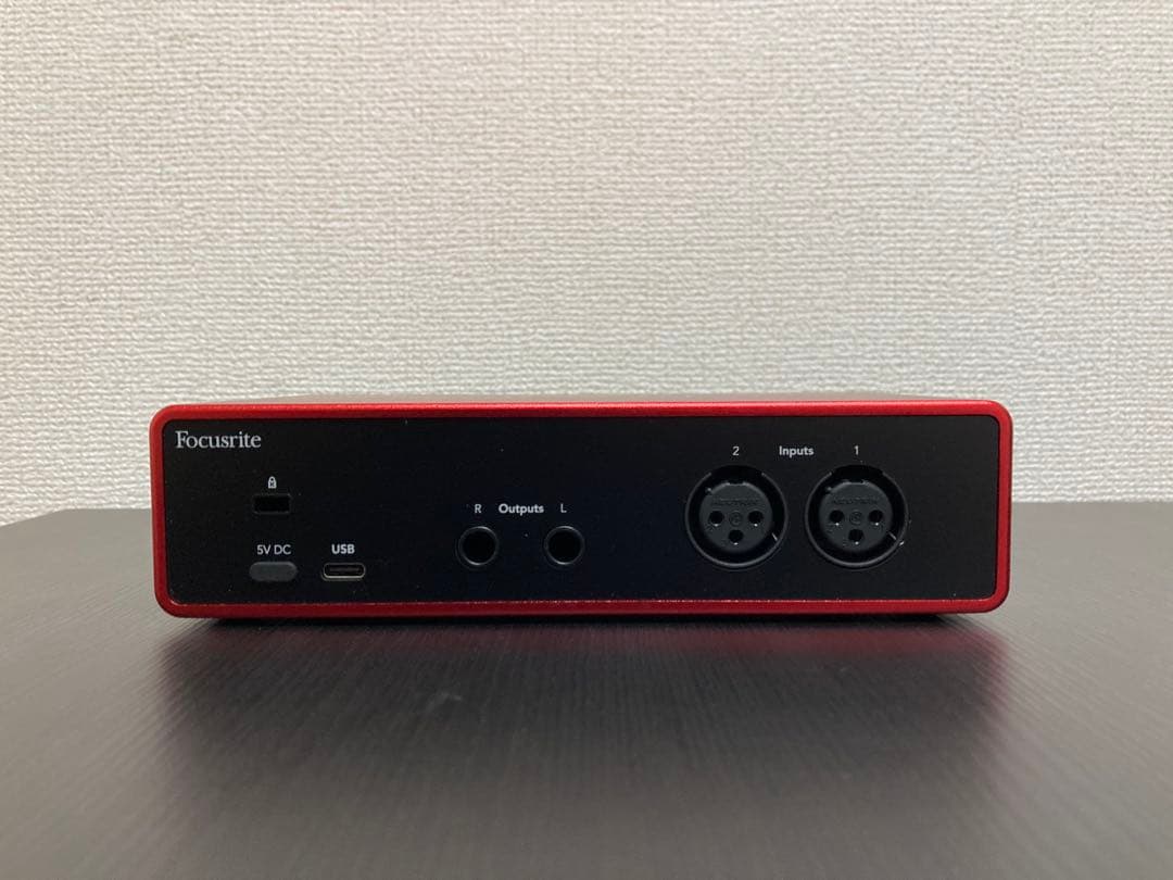 DTM・DAW FOCUSRITE Scarlett 2i2 gen4