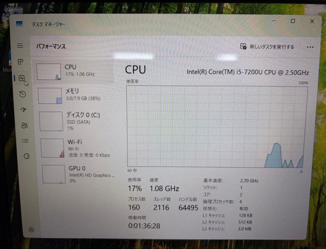 Windowsノート本体 NEC Lavie PC-SN254FPAB