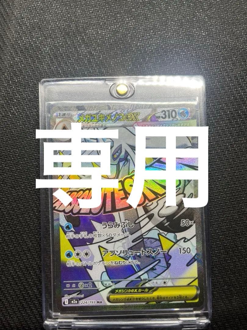 メガユキメノコEX 310HP 中国語 エラーカード