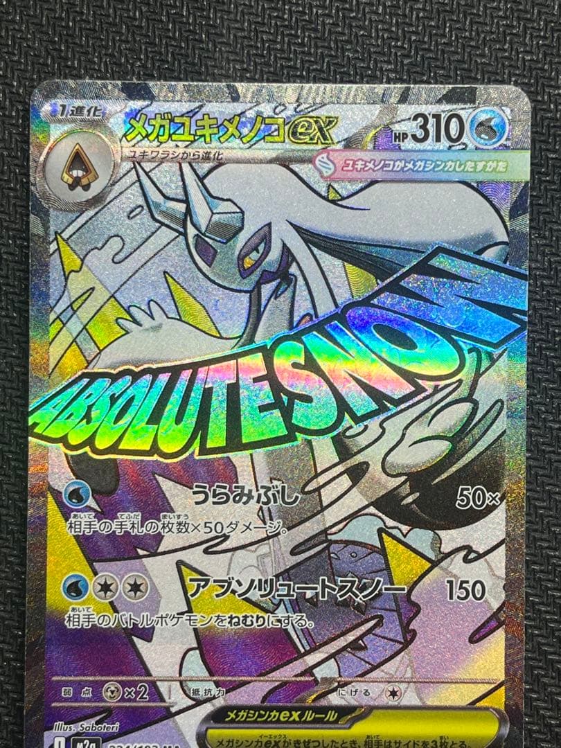 メガユキメノコEX 310HP 中国語 エラーカード