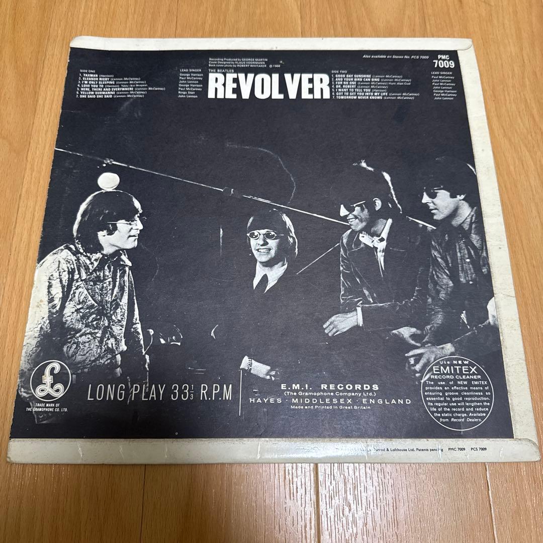 【モノラル盤】The Beatles - Revolver 【デンマーク盤】