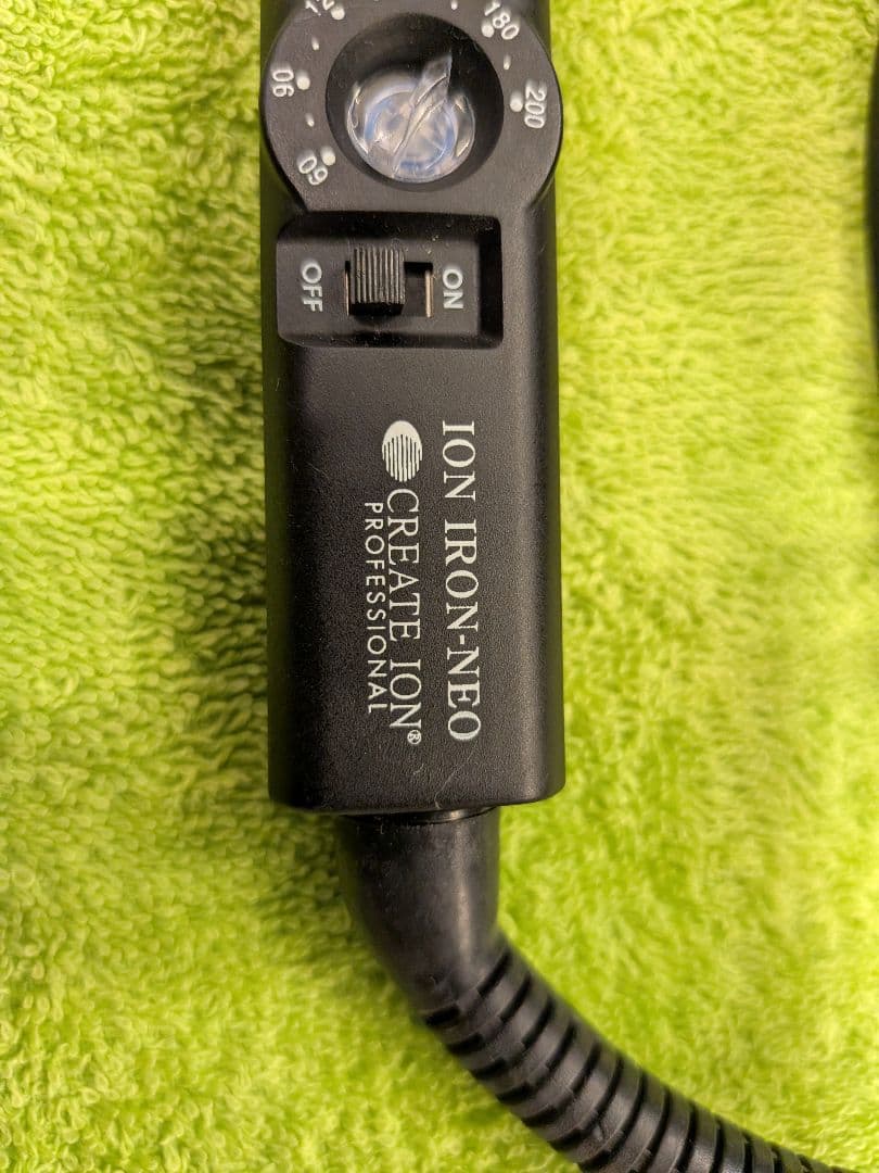 クレイツイオンアイロン　12mm 理容プロ　アイロン