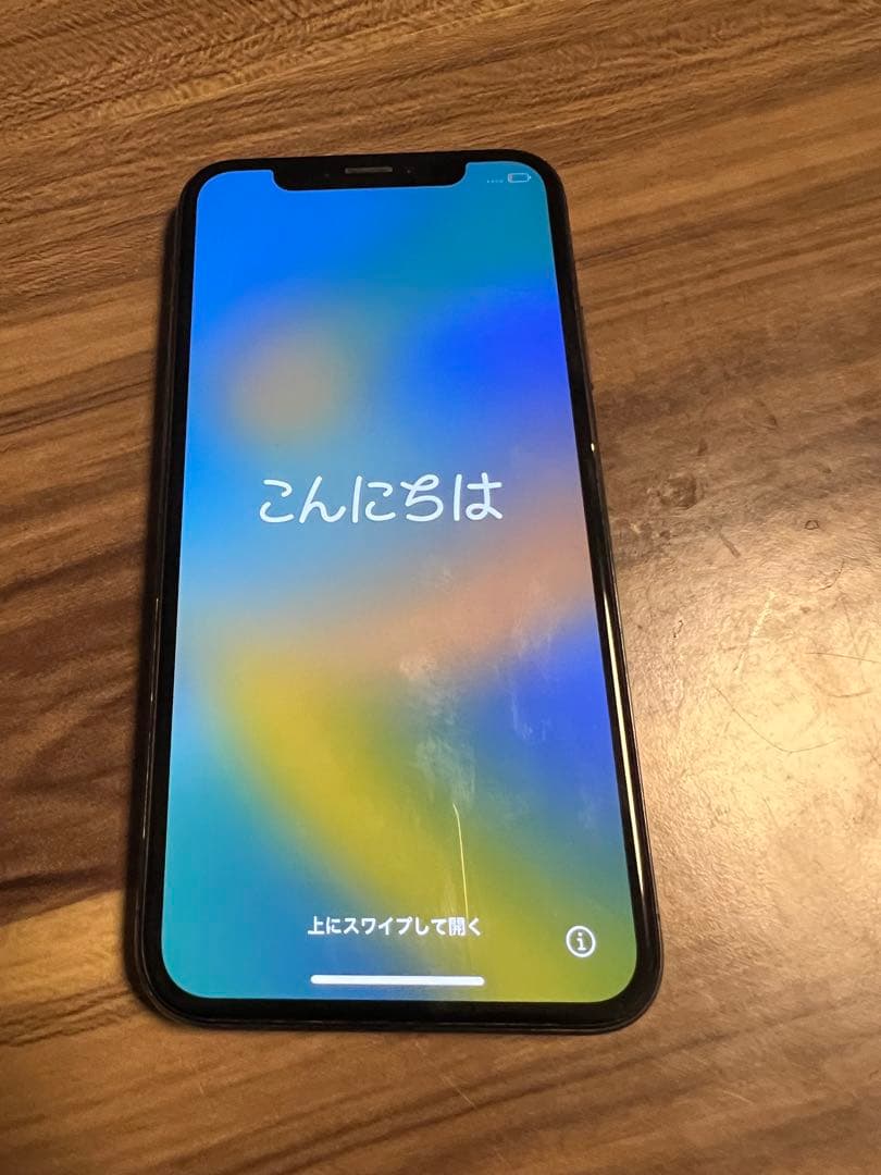 Apple iPhoneX スペースグレー 本体256GB SIMロック解除済み