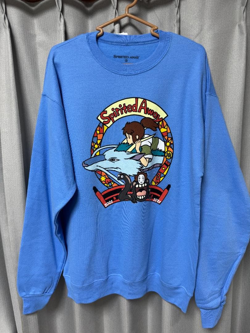 【海外限定】千と千尋の神隠し スウェット アニメ キャラ L