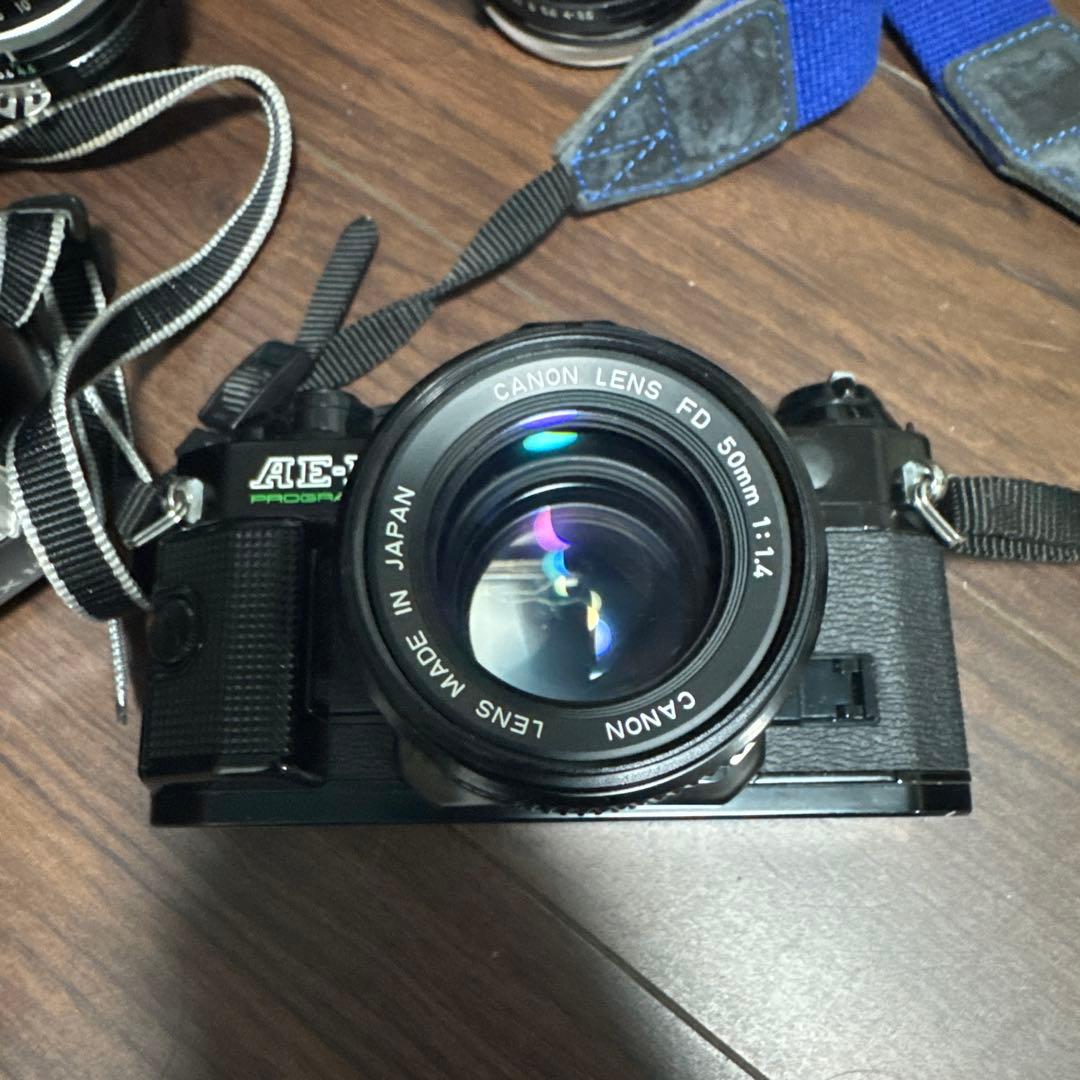d*7様 フィルムカメラセット Canon AE-1 Program カメラ関係