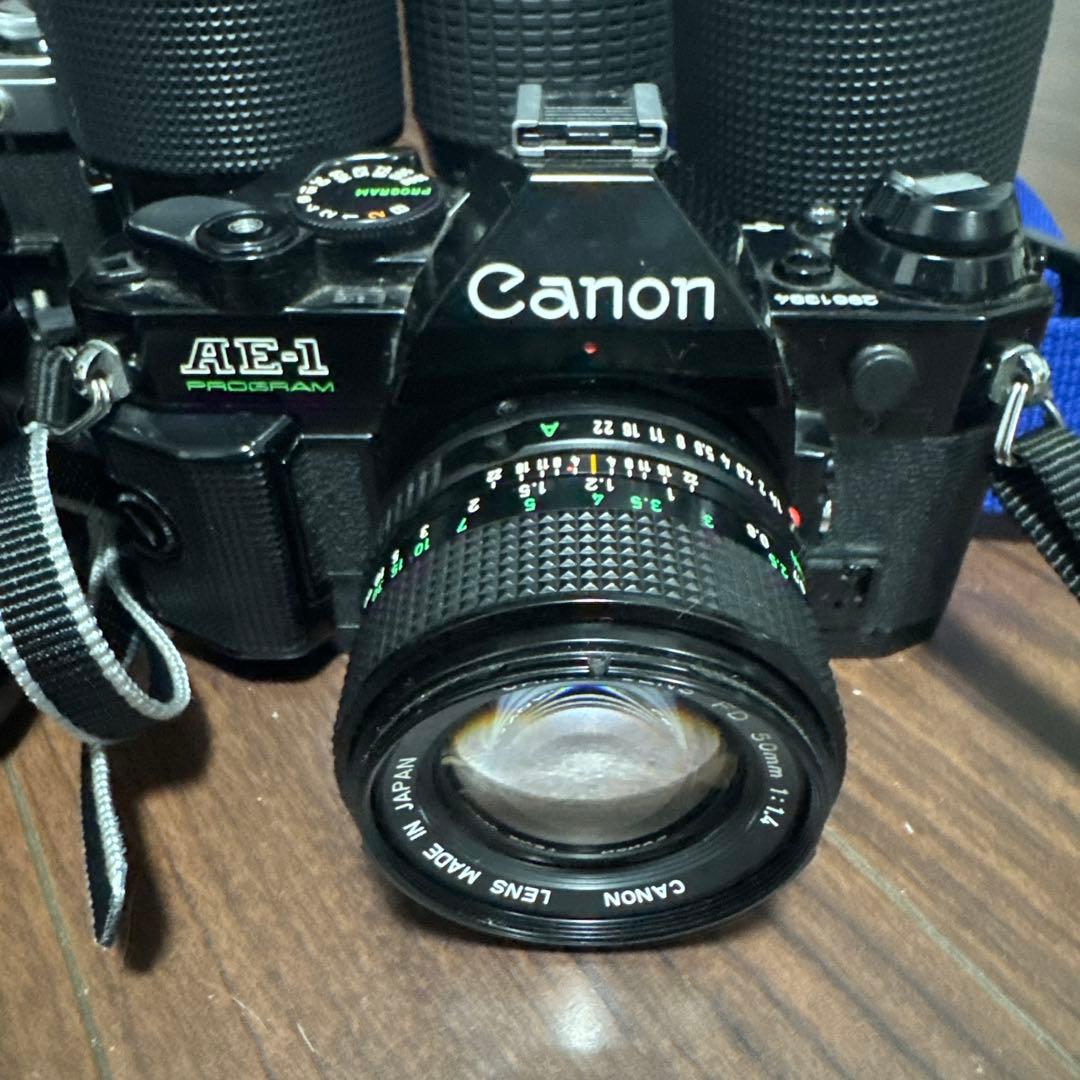 d*7様 フィルムカメラセット Canon AE-1 Program カメラ関係