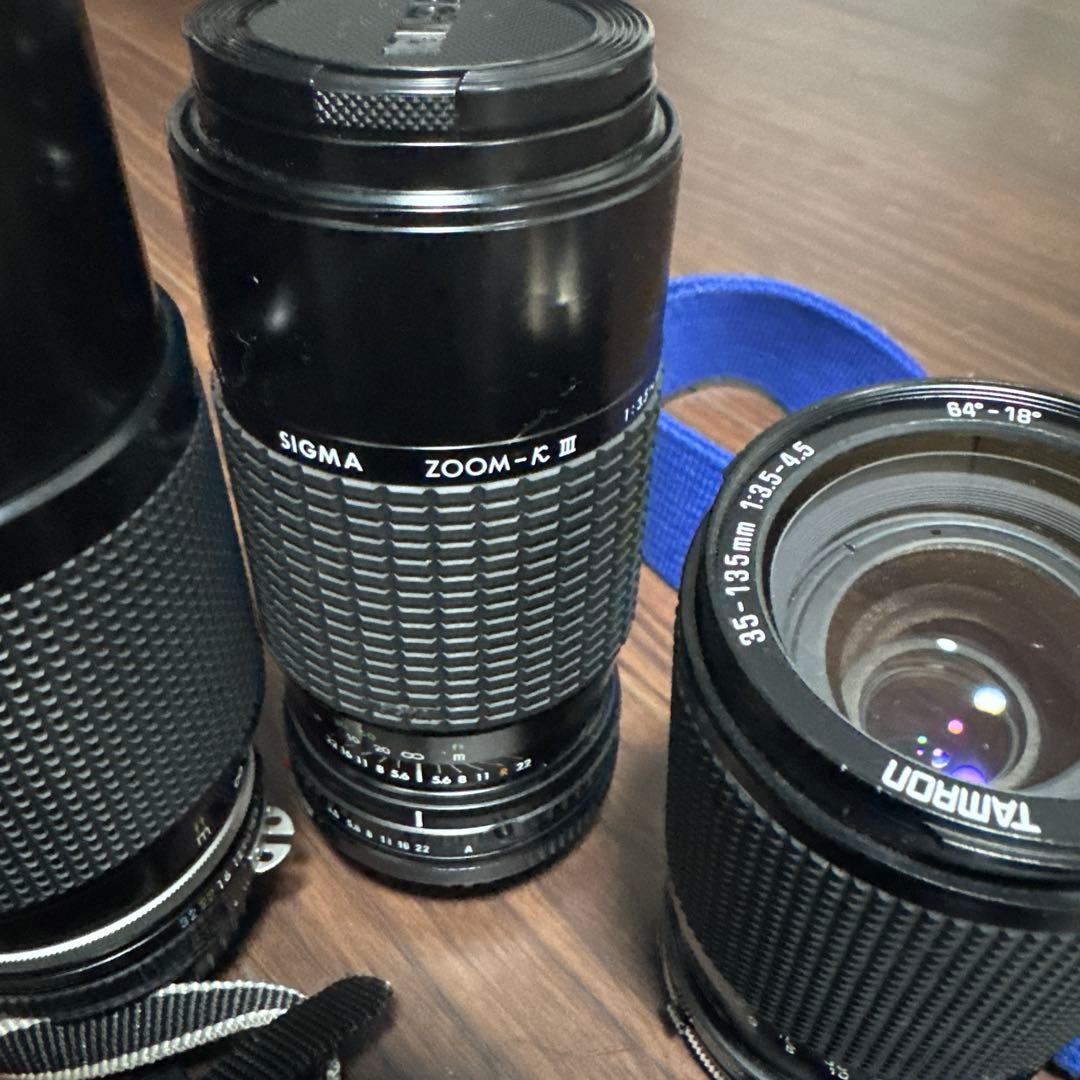 d*7様 フィルムカメラセット Canon AE-1 Program カメラ関係