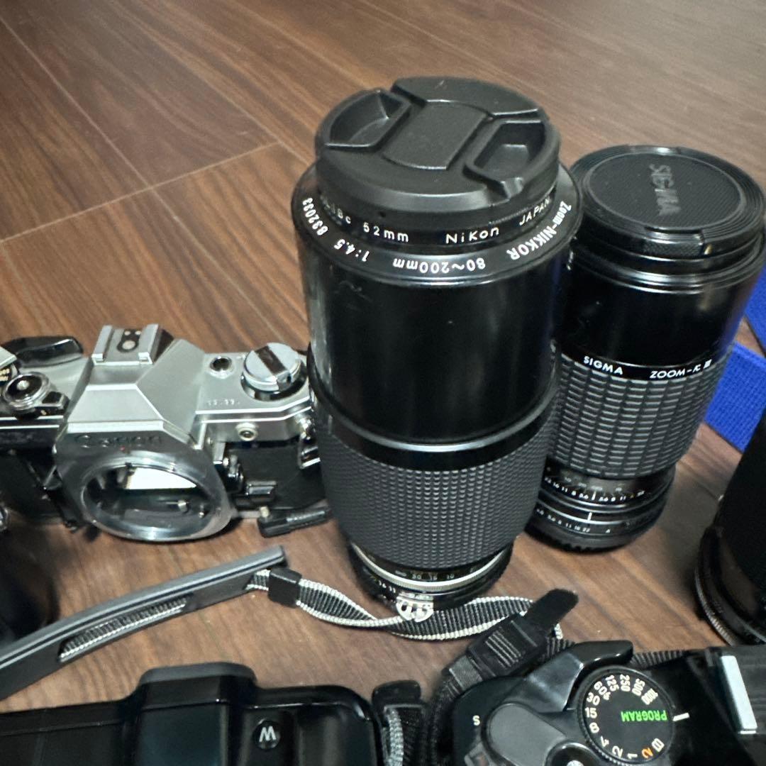 d*7様 フィルムカメラセット Canon AE-1 Program カメラ関係