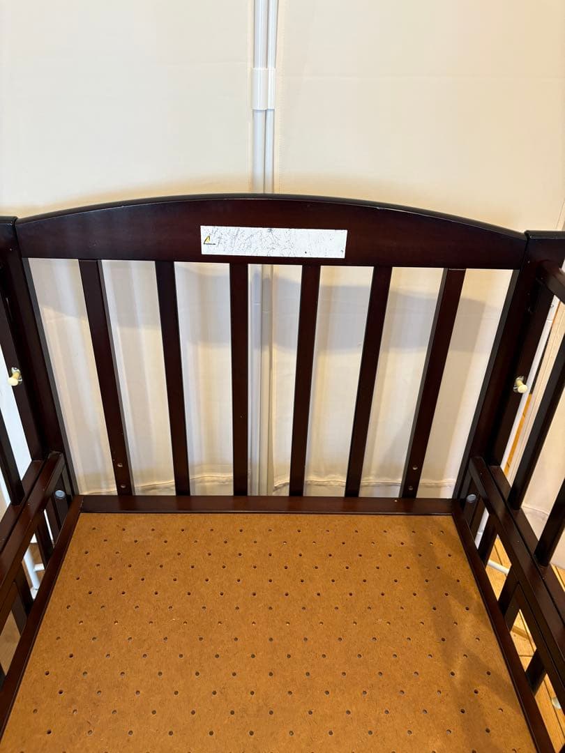 内径 幅70×長さ120 ベビーベッド YAMASAKI スリーオープンベッド
