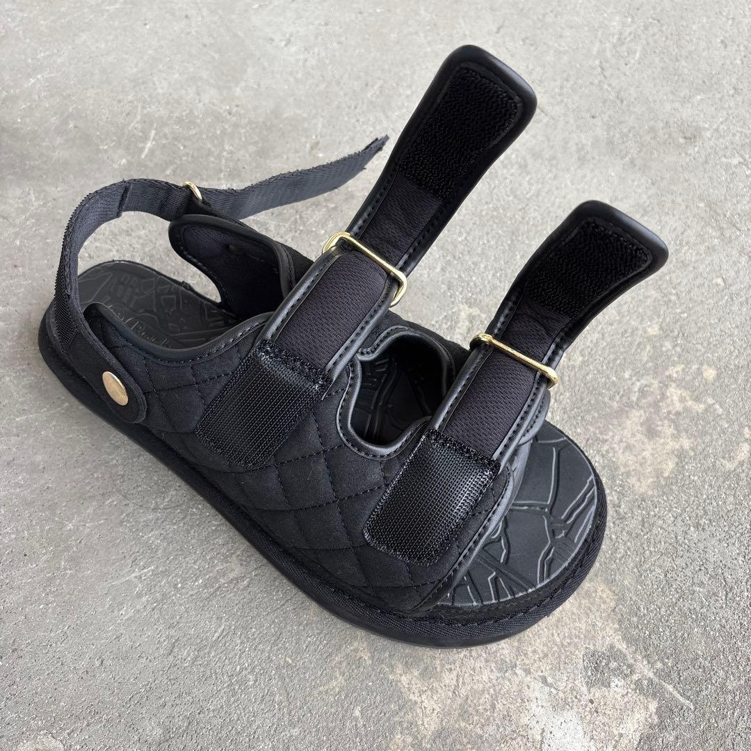 ラクバキ Racbakiフットベットサンダル キルティング　L