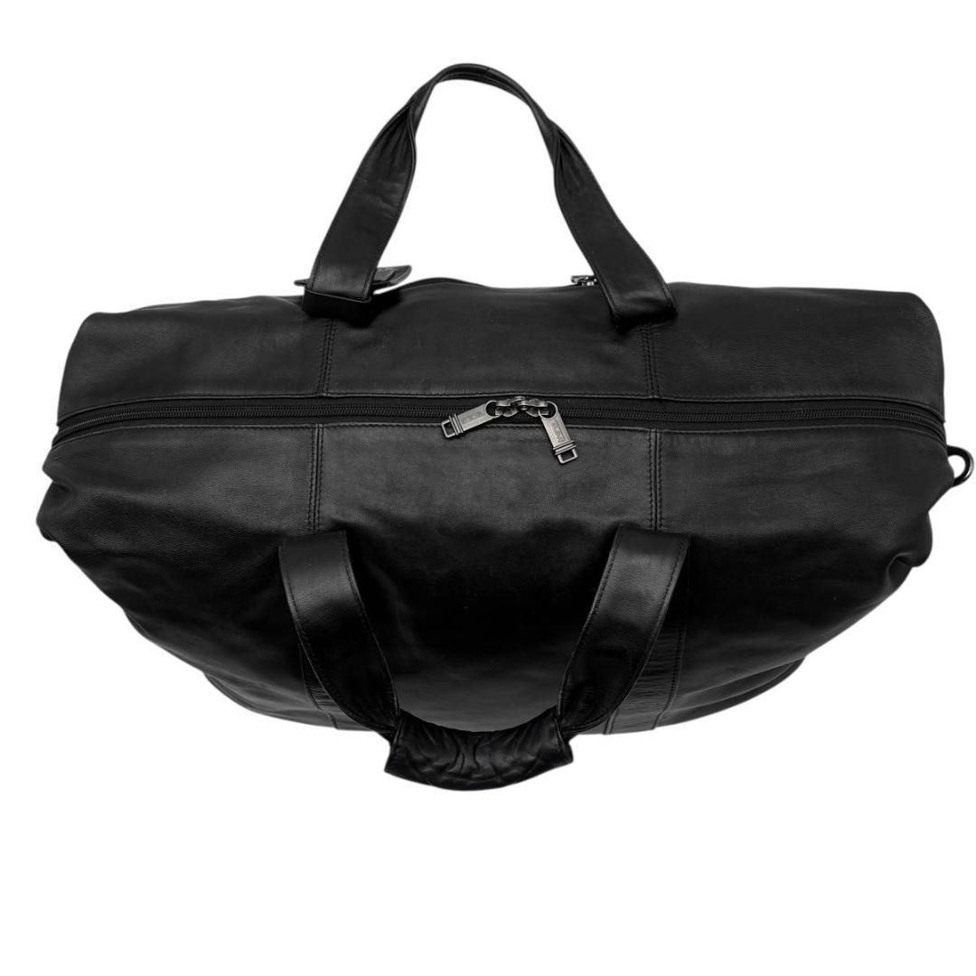 希少 TUMI ボストンバッグ オールレザー 2way ブラック 大容量 鍵付き