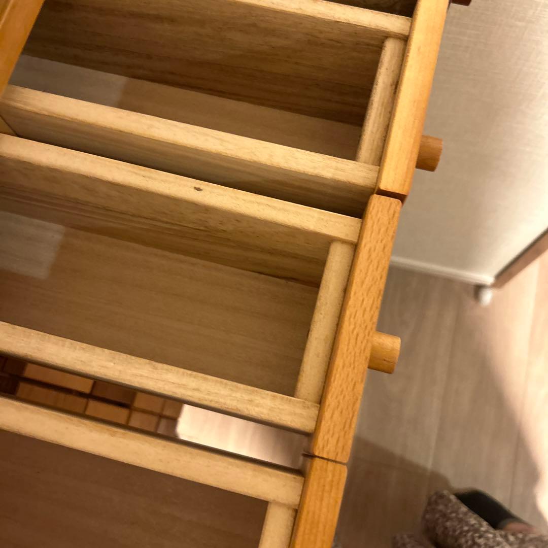 【希少】木製 多段チェスト 12杯 引き出し付き 幅75×奥行32.5×高さ90