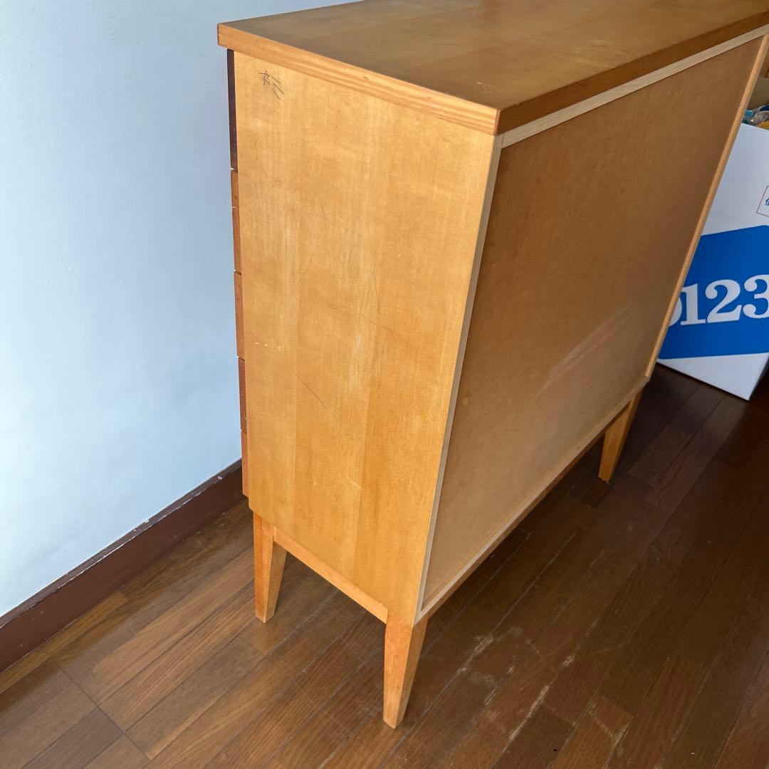 【希少】木製 多段チェスト 12杯 引き出し付き 幅75×奥行32.5×高さ90