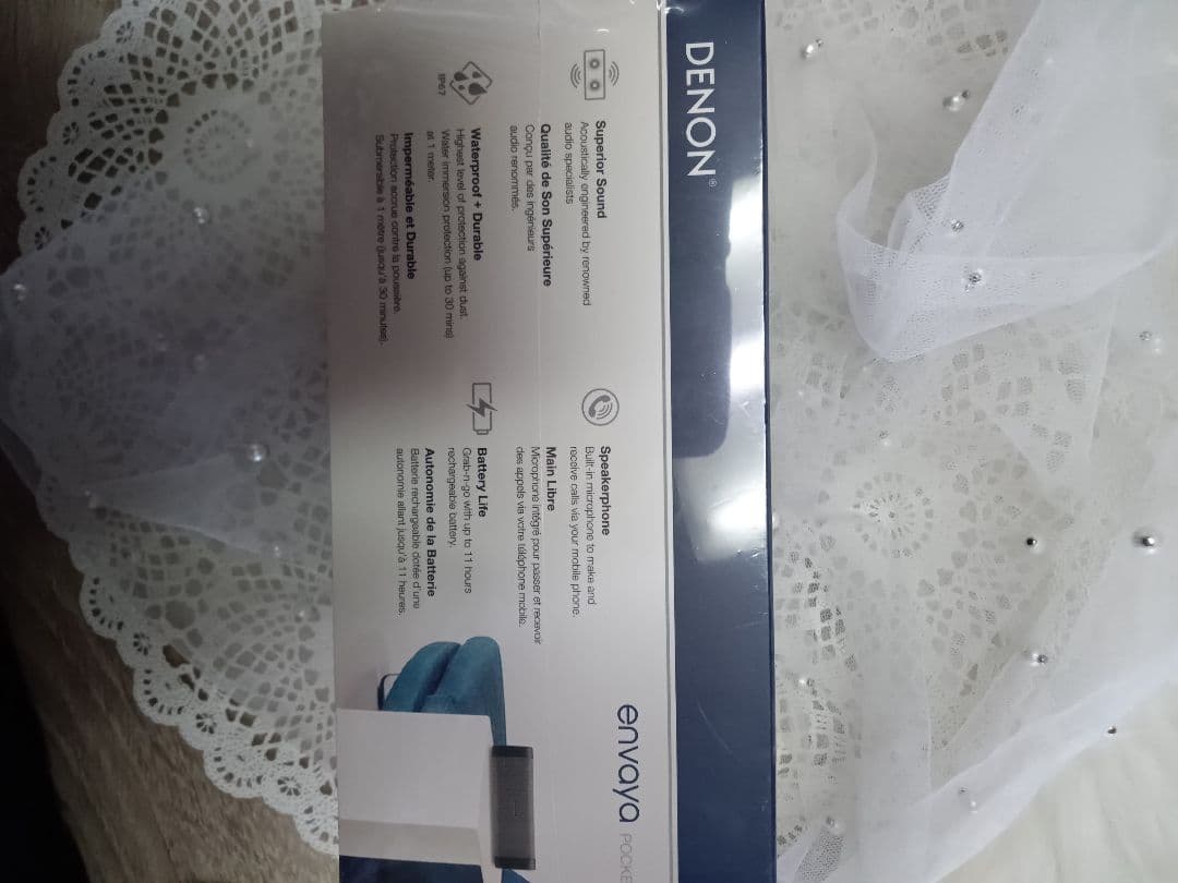 ★新品★未開封★未使用★デノンのポータブルBluetoothスピーカー