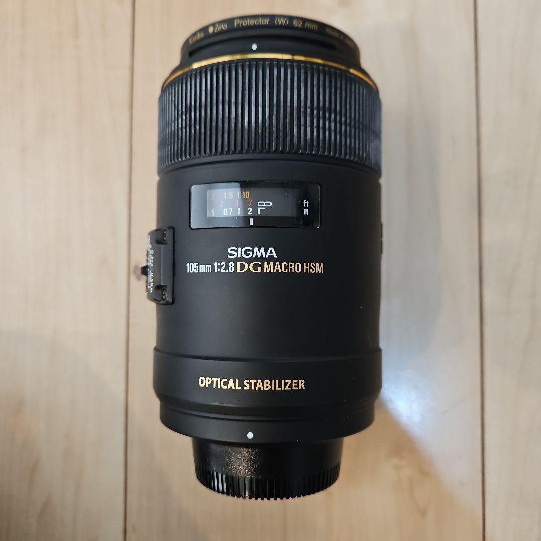 SIGMA ニコン MACRO 105mm F2.8 EX DG OS HSM