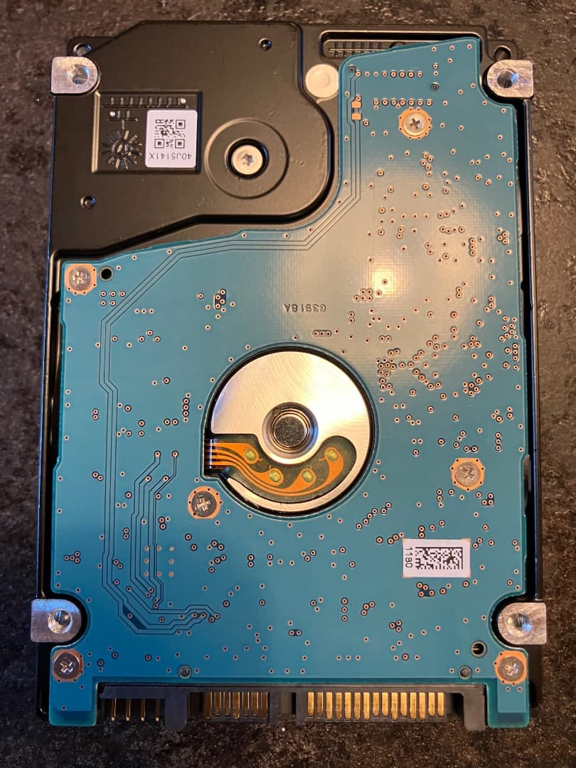 東芝製 3TB 2.5インチ HDD ４本SET