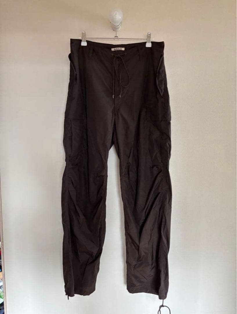 AURALEE NYLON FATIGUE PANTS オーラリー