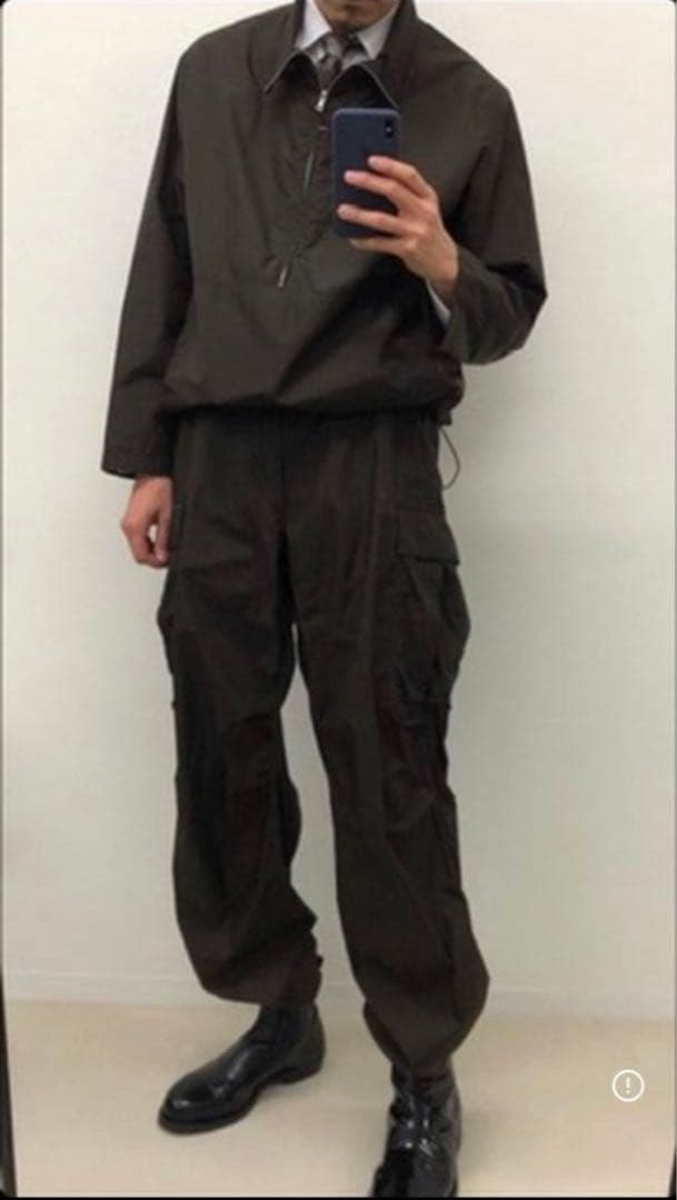 AURALEE NYLON FATIGUE PANTS オーラリー
