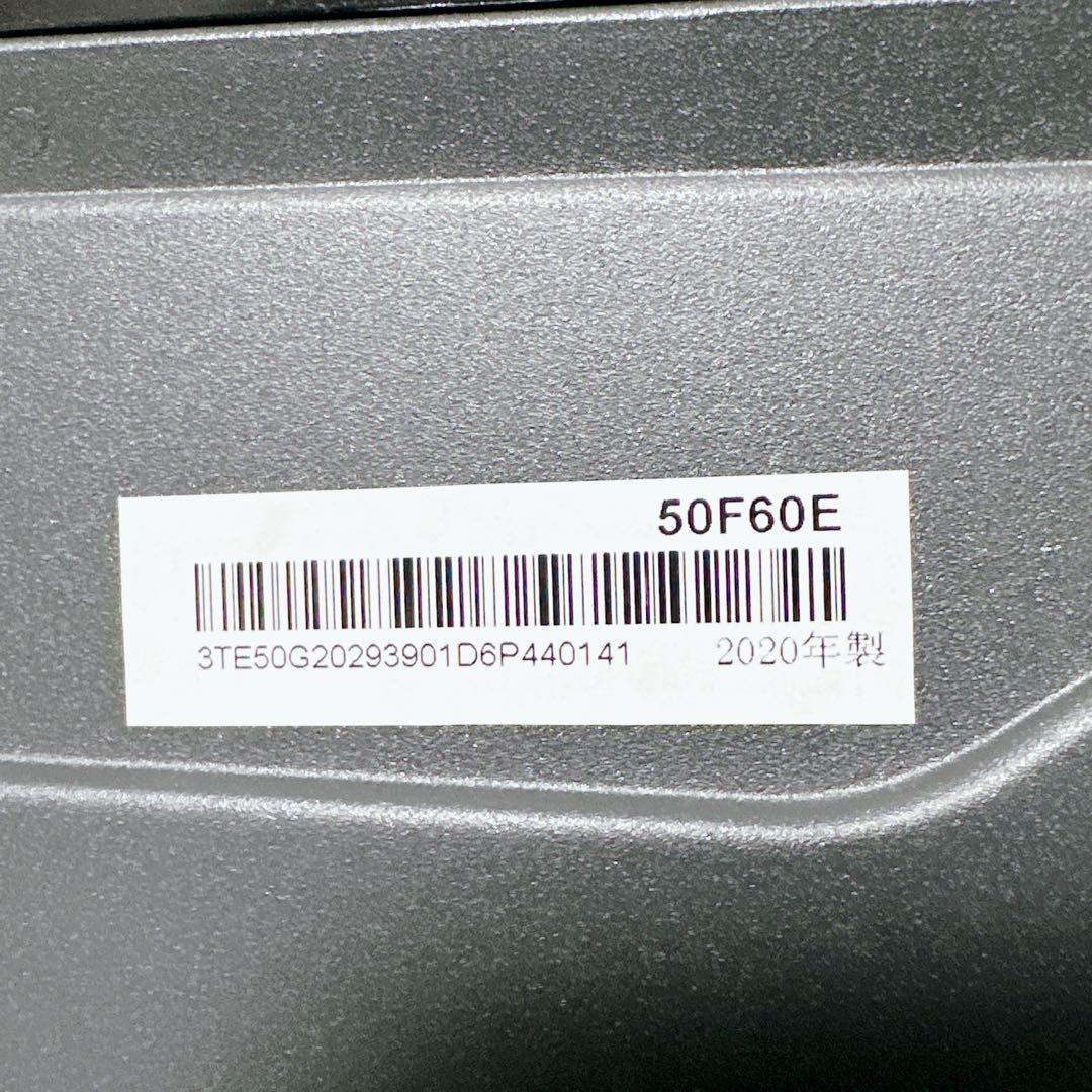 美品　ハイセンス　Hisense　50型　液晶テレビ　50F60E