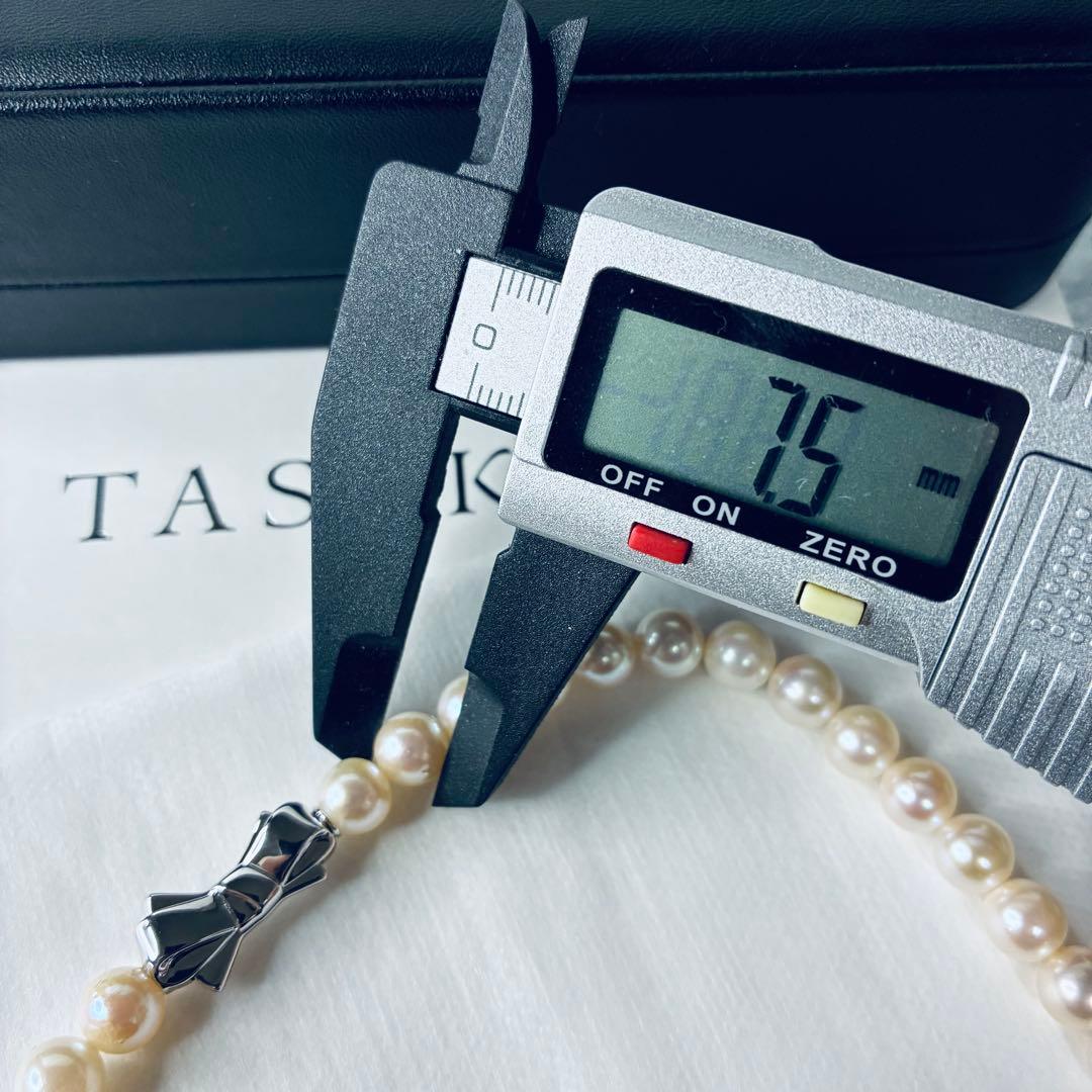 現行クラスプ✨極美品 TASAKI タサキ パールネックレス アコヤ真珠 8mm