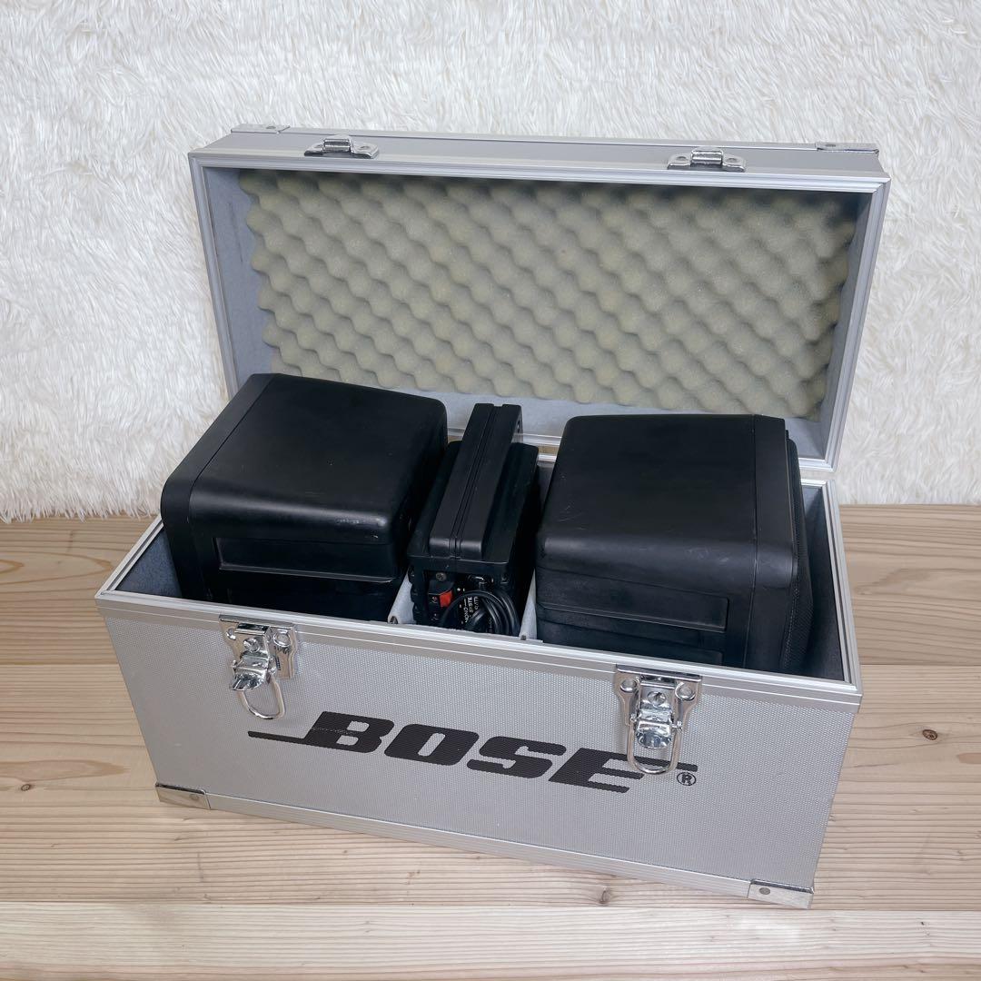 BOSE 101MMスピーカー 1701アンプ アルミケース セット