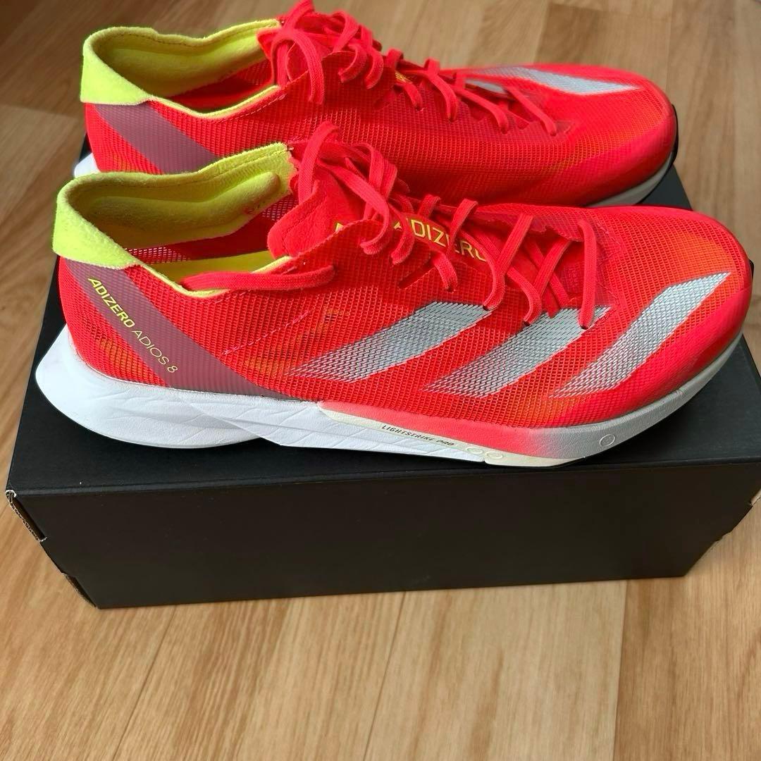 アディダス アディゼロ ジャパン8 ランニングシューズ25.5㎝