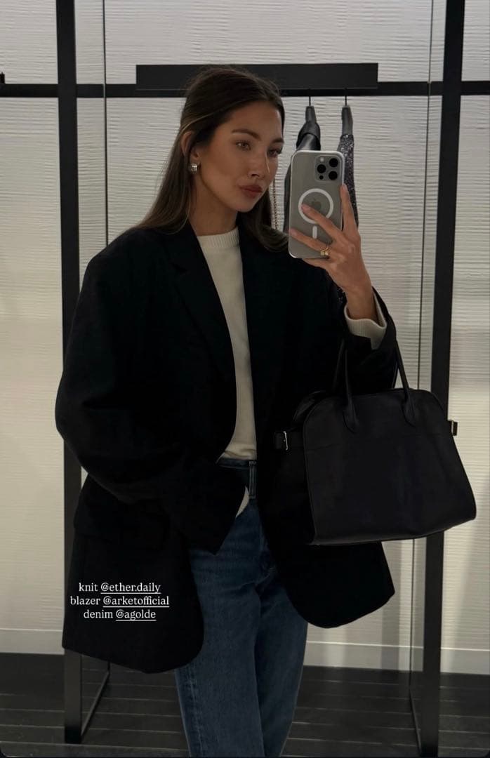 新品　thehighlights テーラードジャケット　ネイビーブラック