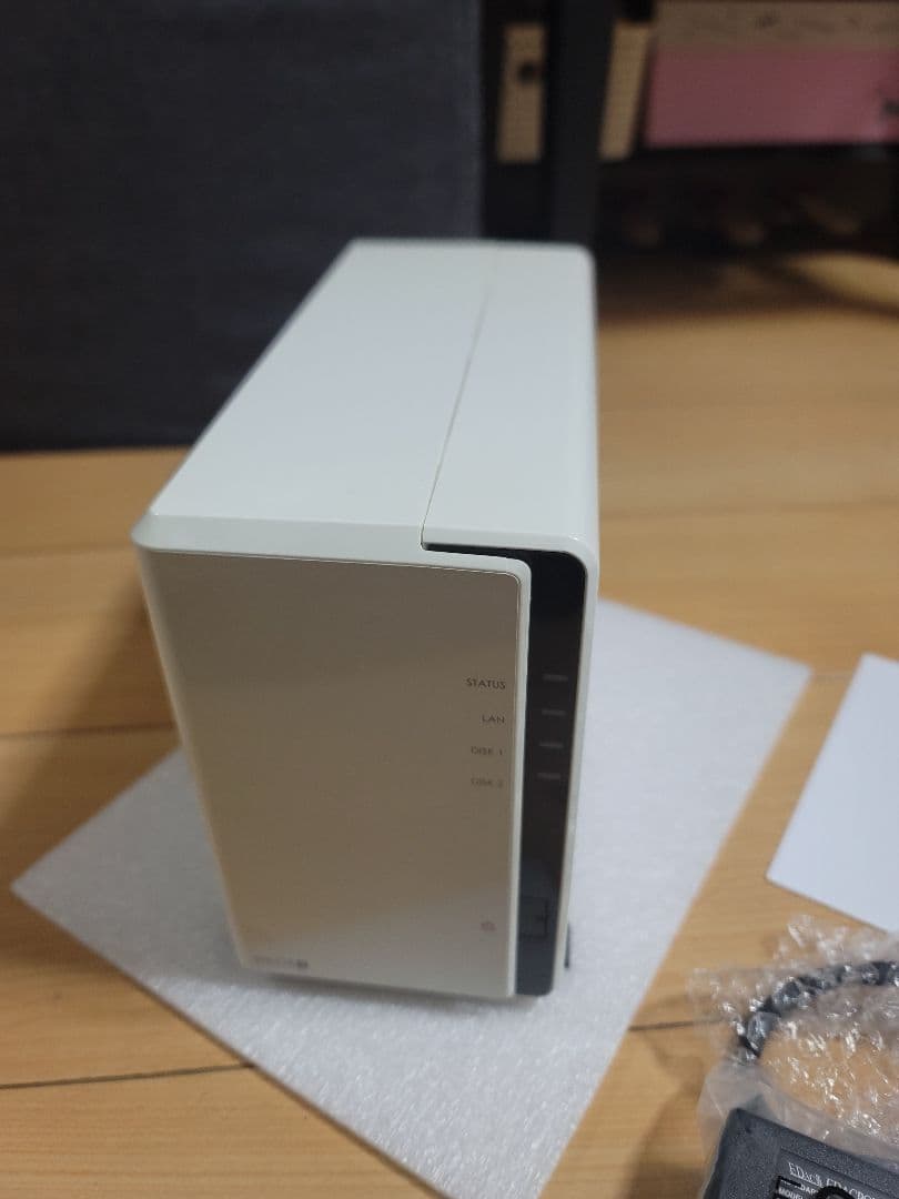 Synology DS216j NAS 静音ファン換装