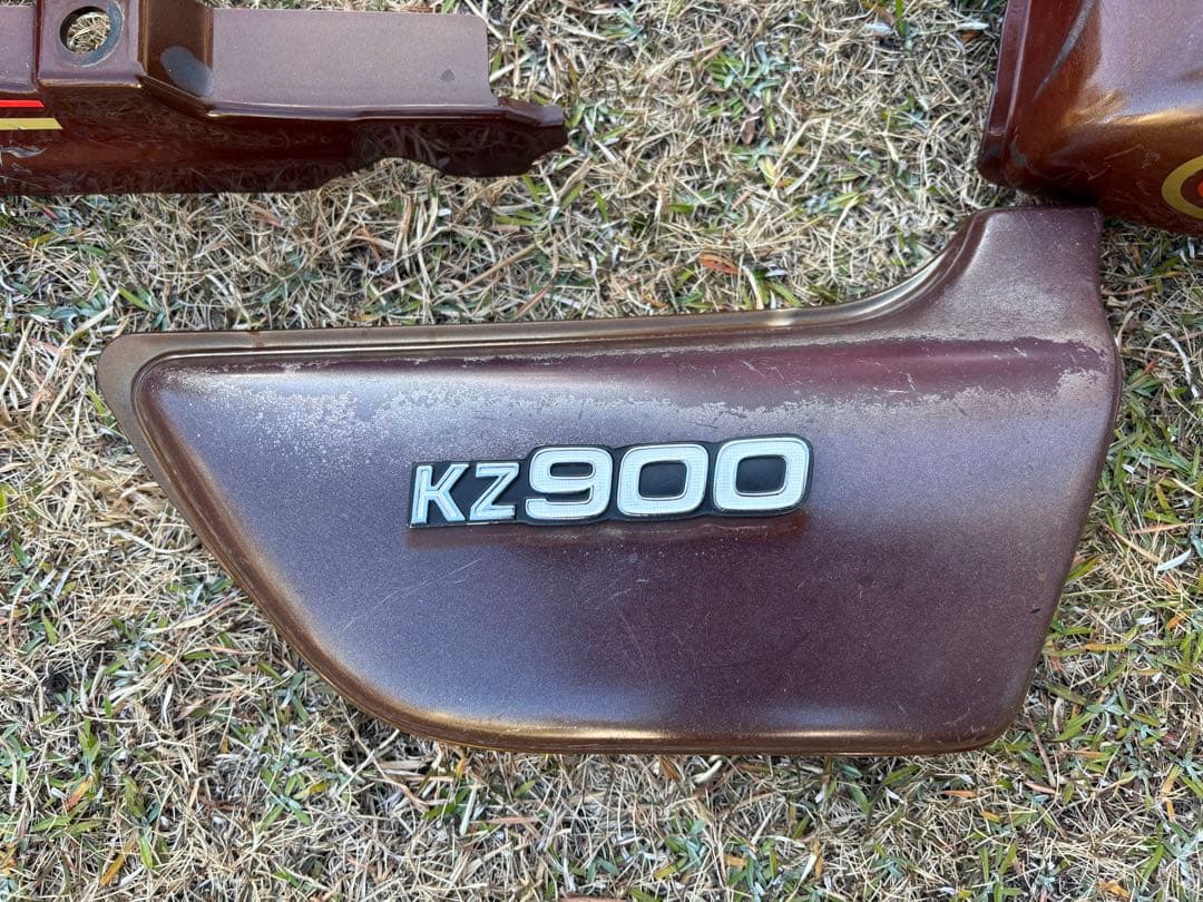 kz900 オリジナル外装　ヤレ