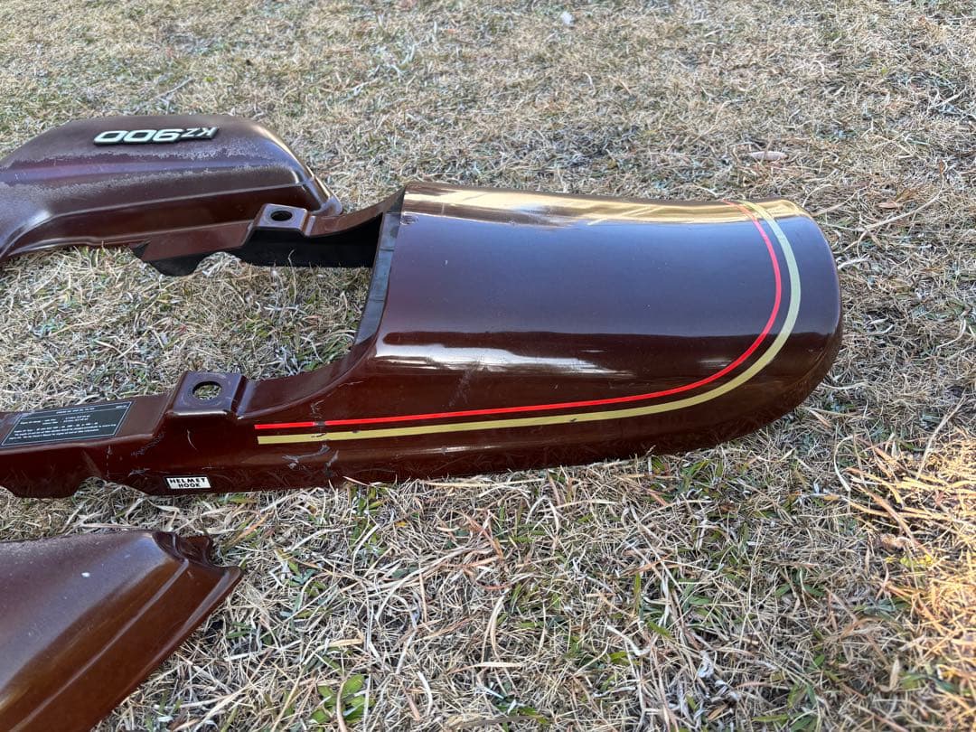 kz900 オリジナル外装　ヤレ