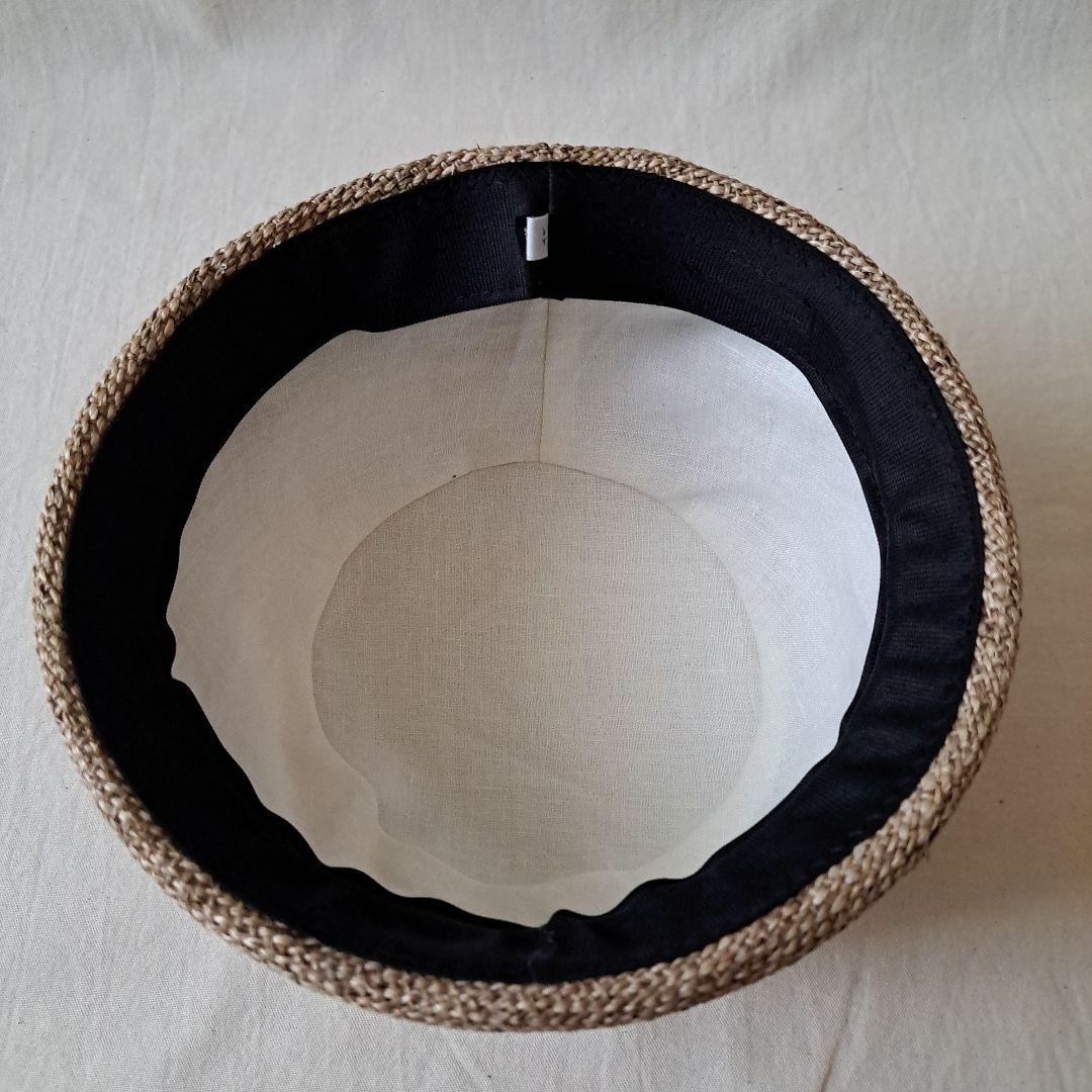 新品、未使用　mite えん帽子　トーク帽　Lサイズ