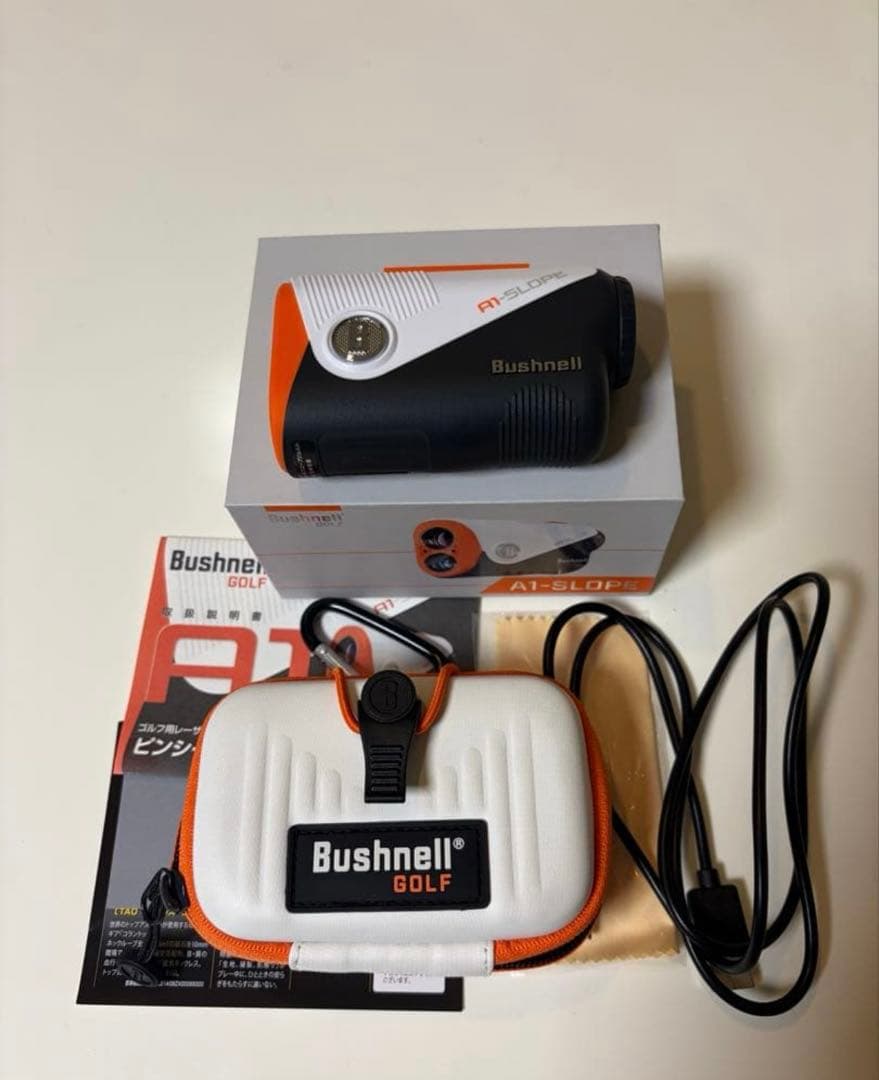 Bushnell ピンシーカーA1スロープジョルト ホワイト アップデート済