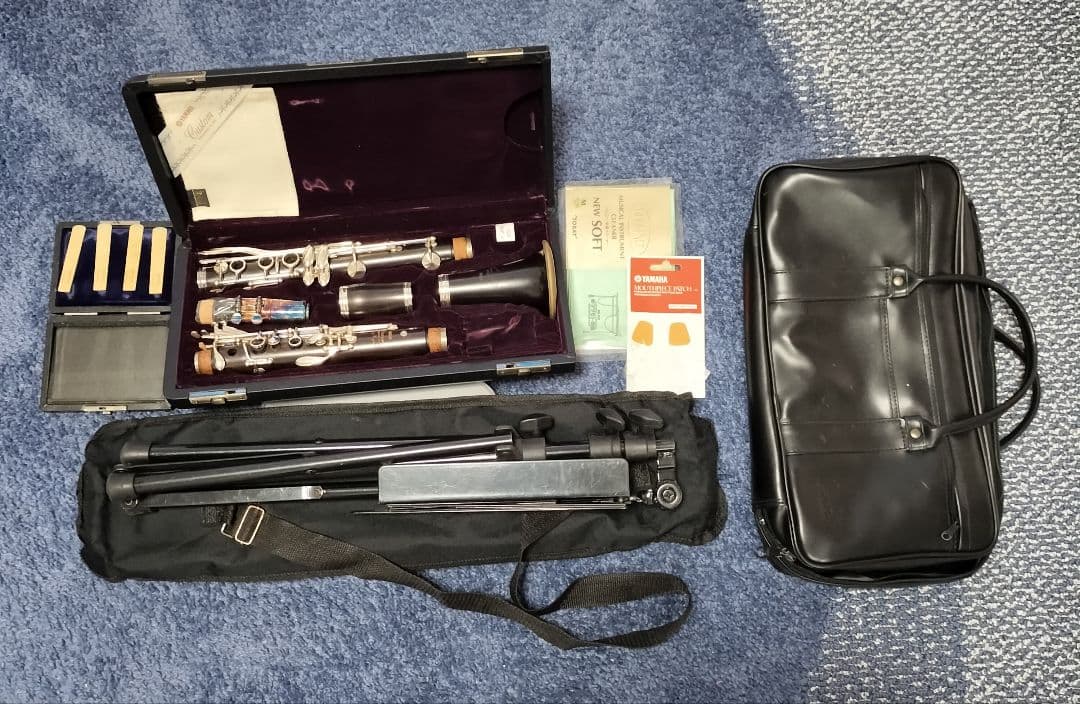 ヤマハ クラリネット本体 黒色 ケース付き