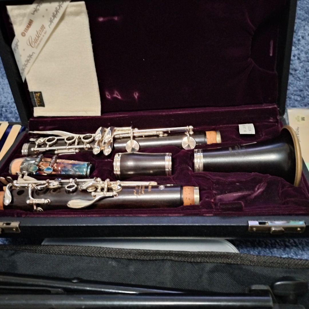 ヤマハ クラリネット本体 黒色 ケース付き