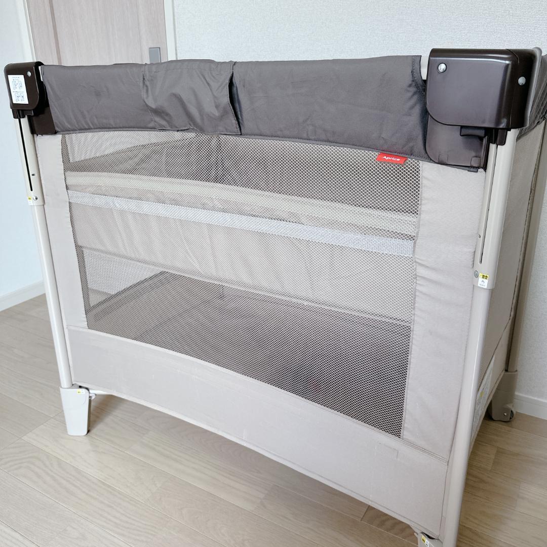 【美品】Aprica アップリカ ココネルエアー ベビーベッド