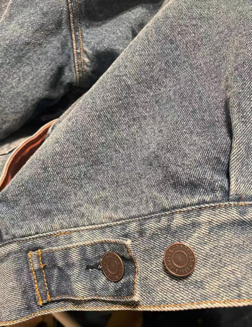 定番コラボ Levi's×Barbour デニムジャケット S 男女兼用