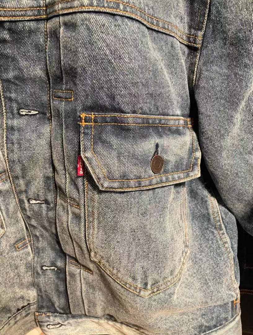 定番コラボ Levi's×Barbour デニムジャケット S 男女兼用