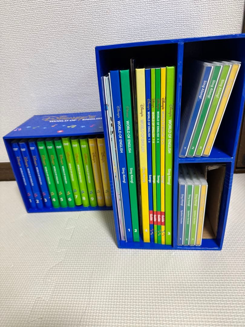 DWE ディズニー英語システム シングアロング フルセット DVD CD 新小役