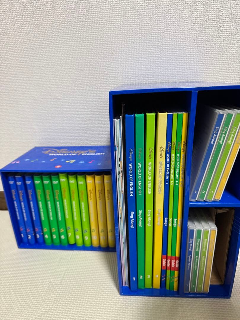 DWE ディズニー英語システム シングアロング フルセット DVD CD 新小役