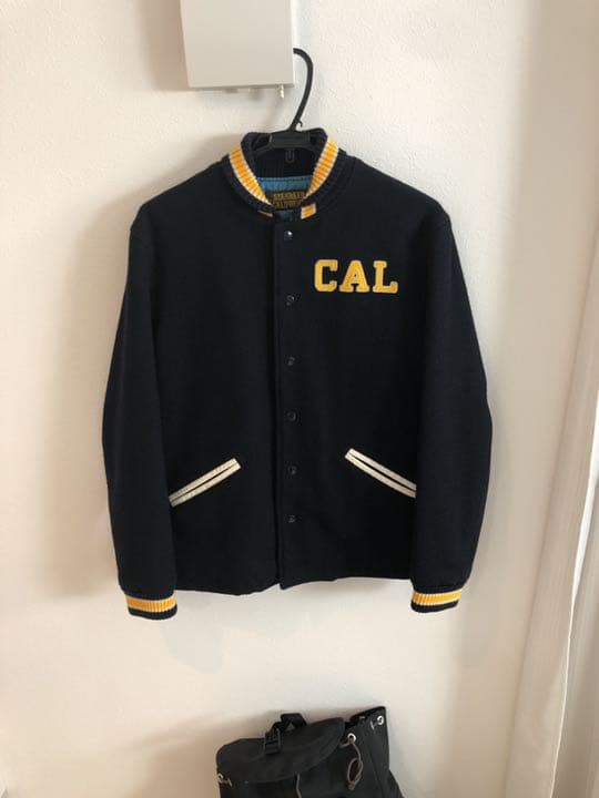 スタンダードカリフォルニア スタジャン レタージャケット