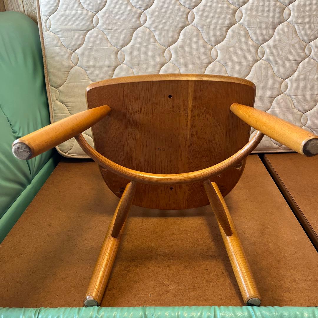 【希少・ヴィンテージ】柏木工 KASHIWA ウィンザーチェア／アームチェア