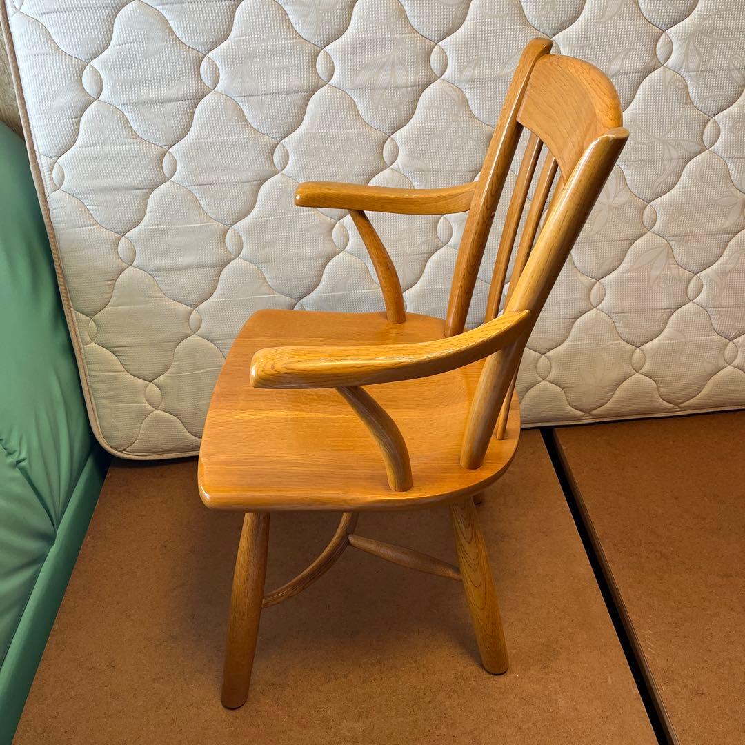 【希少・ヴィンテージ】柏木工 KASHIWA ウィンザーチェア／アームチェア