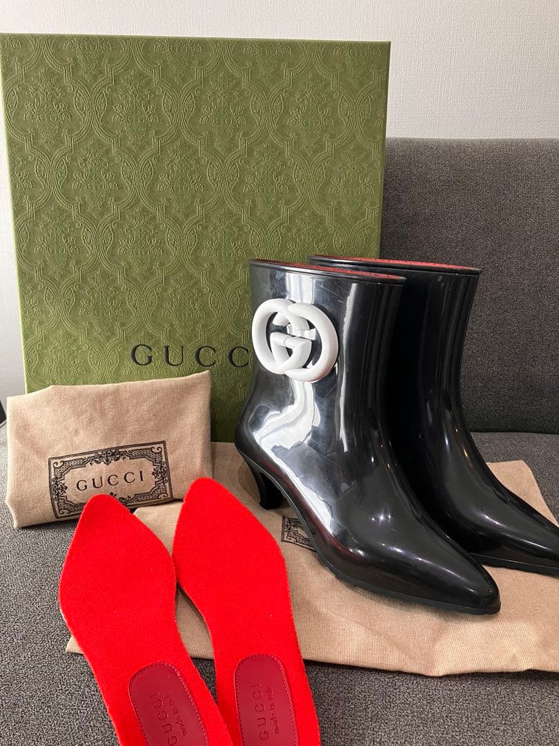 GUCCI レインブーツ　2023