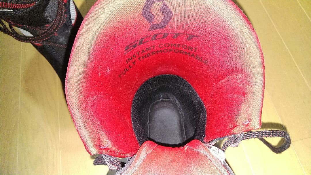 Scott オービット　アルパインスキーブーツ ホワイト/レッド