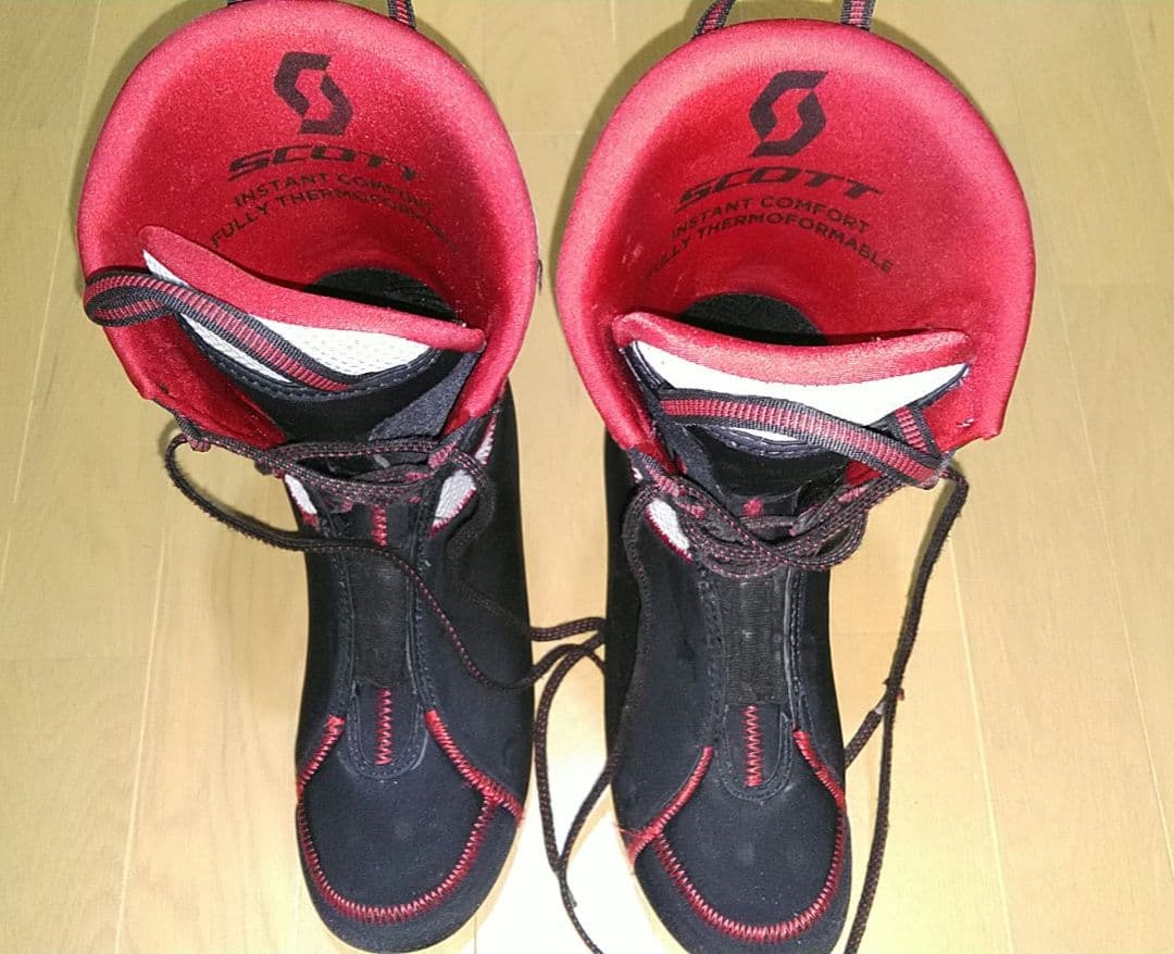 Scott オービット　アルパインスキーブーツ ホワイト/レッド