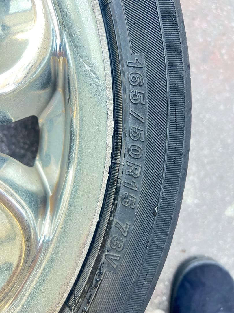 ハート型スポークデザイン 15インチホイールセット JewelHEART