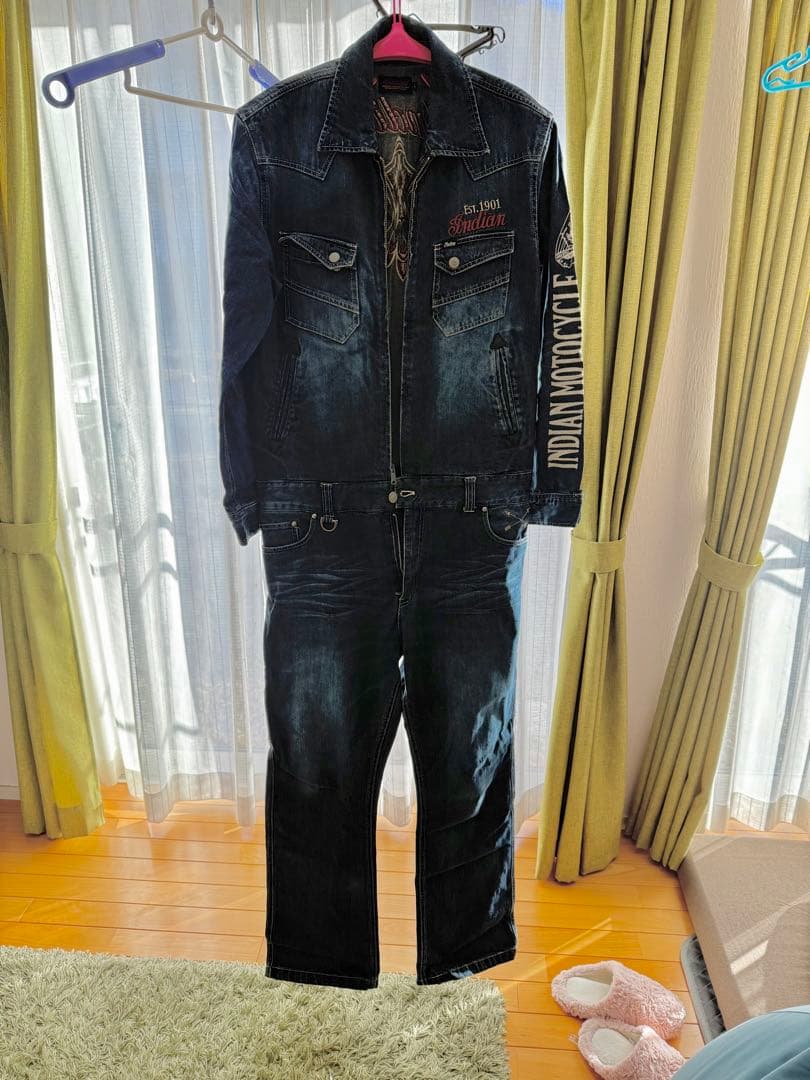 Indian Motorcycle デニムジャンプスーツ