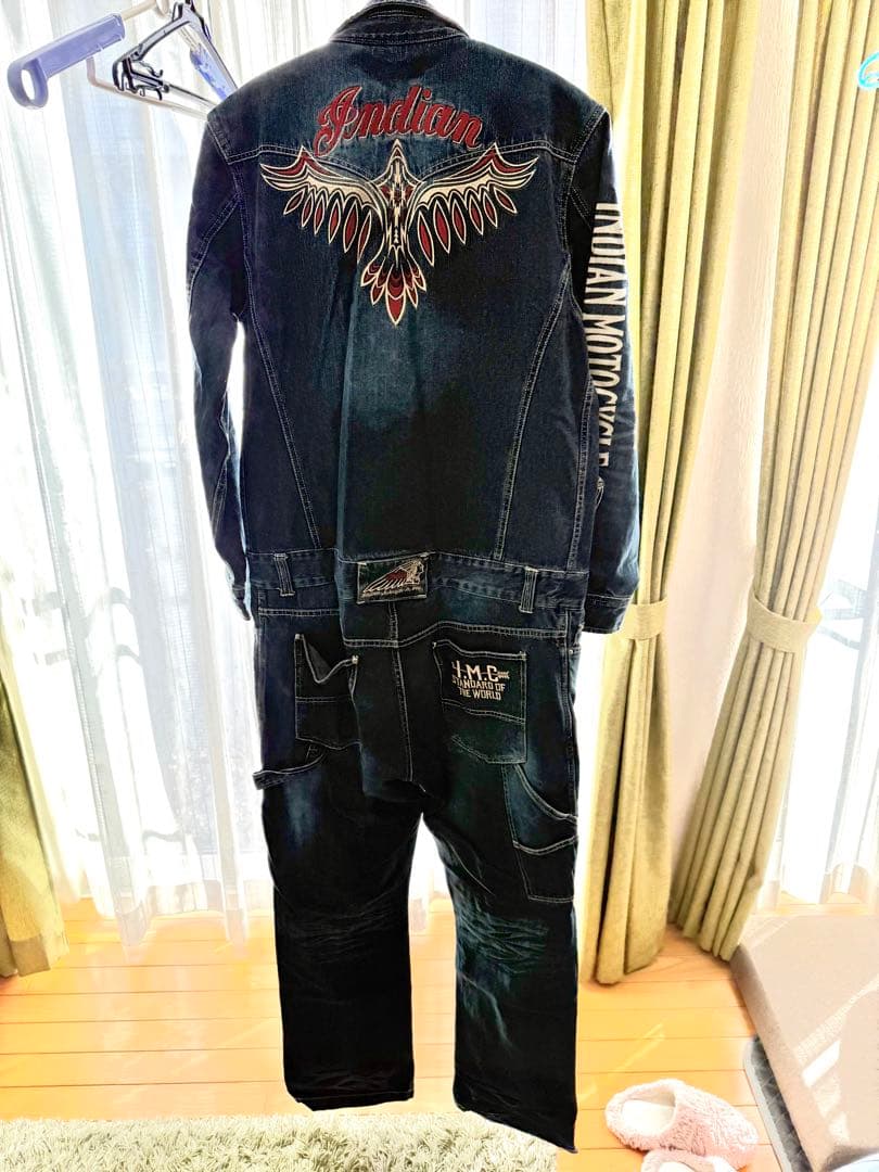 Indian Motorcycle デニムジャンプスーツ